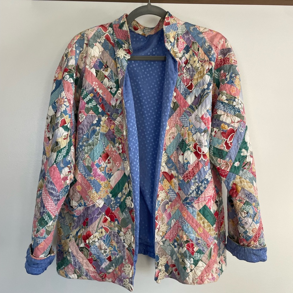 Patchwork Multicolor Women's Jacket - image 1